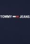 Tommy Jeans T-shirt met biologisch katoen en logo twilight navy - Thumbnail 14