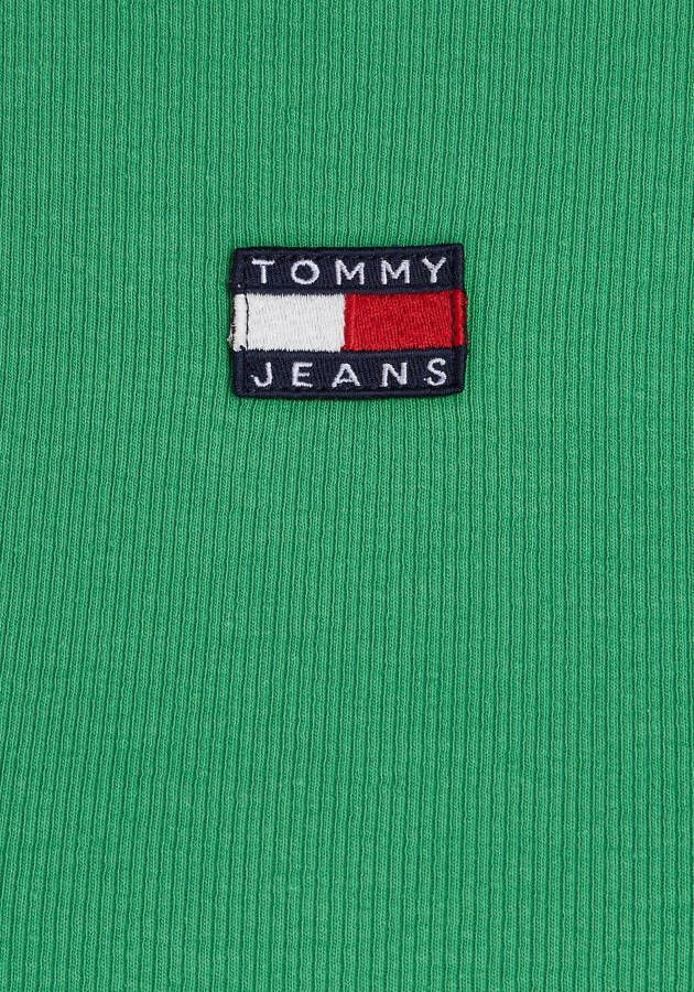 TOMMY JEANS T-shirt TJW BBY RIB XS BADGE