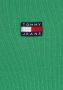 Tommy Jeans Groene T-shirt Tjw Bby Rib Xs Badge - Thumbnail 11