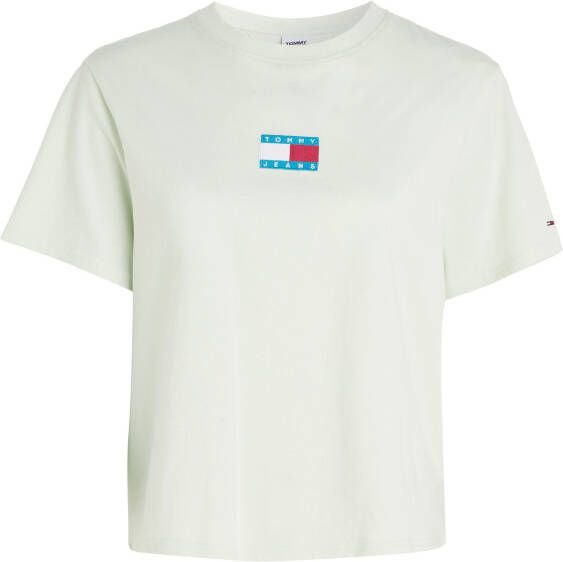 TOMMY JEANS T-shirt TJW CLS POP BADGE TEE met -logoborduursel