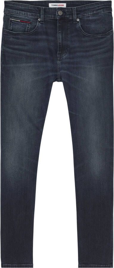 TOMMY JEANS Slim fit jeans AUSTIN SLIM TPRD met merklabel