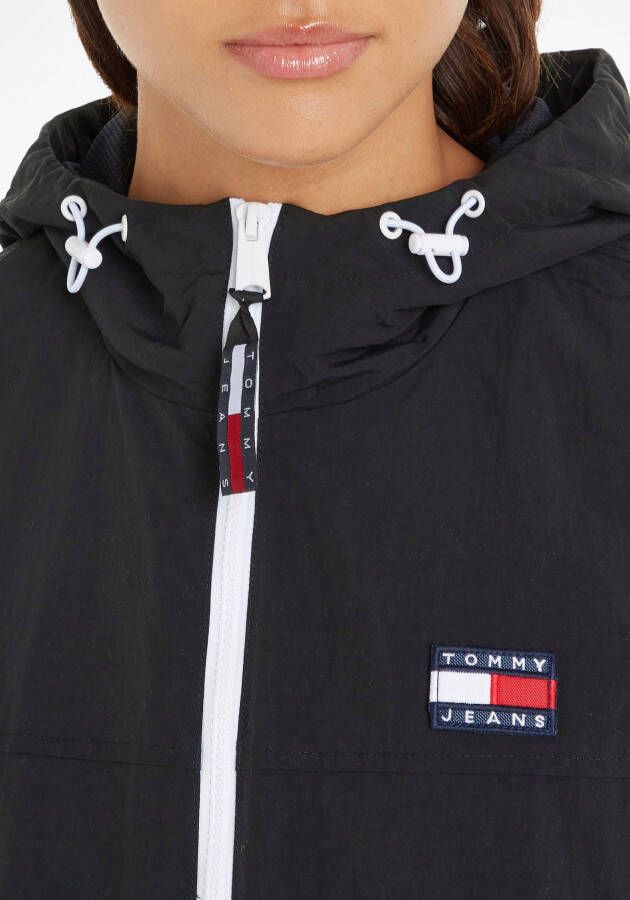TOMMY JEANS Windbreaker TJW CHICAGO WINDBREAKER met -merklabel