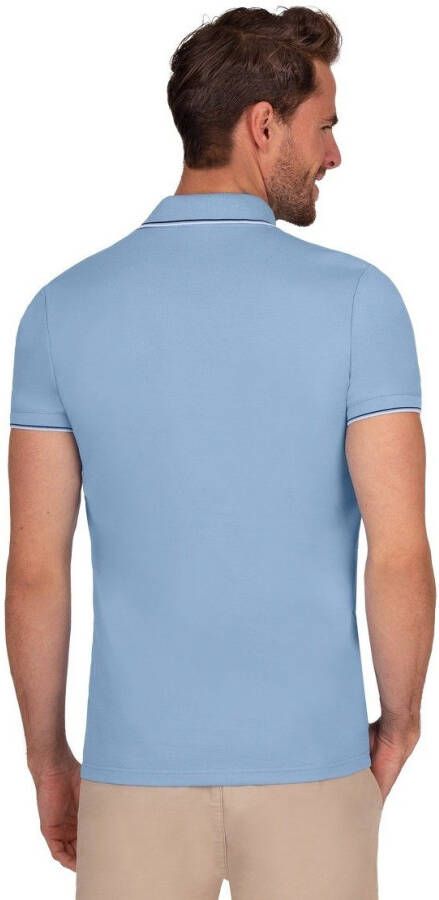Trigema Poloshirt slim fit poloshirt (1-delig)