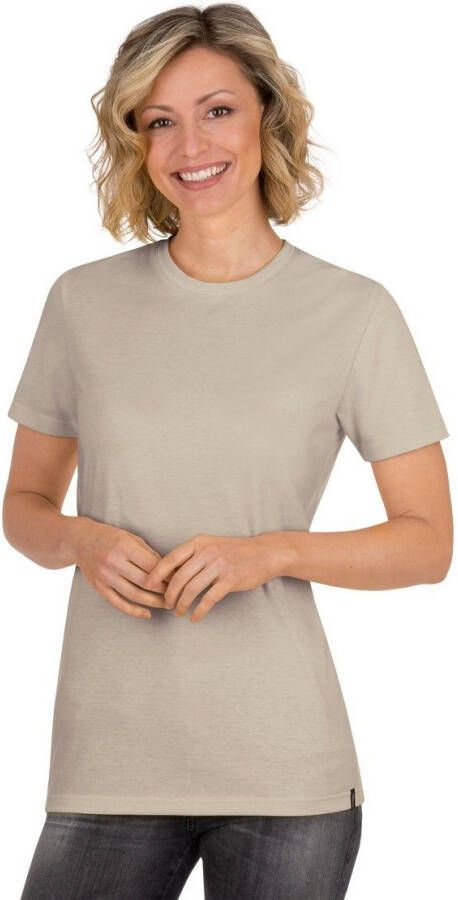 Trigema T-shirt Slim-fit T-shirt van DELUXE-katoen (1-delig)