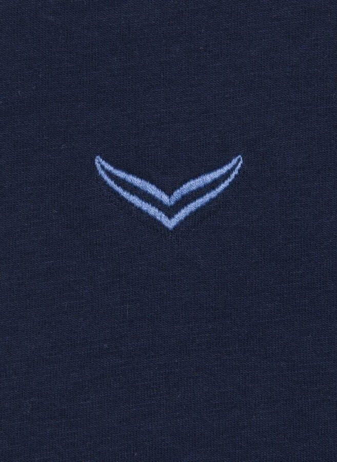 Trigema T-shirt V-shirt van 100% bio-katoen (kbA) (1-delig)