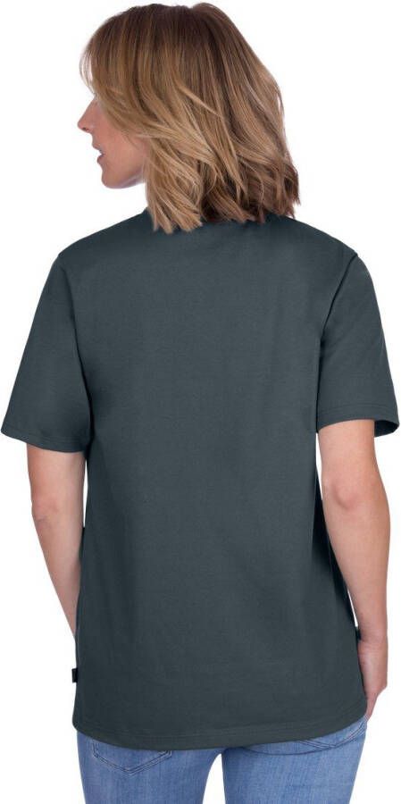 Trigema T-shirt DELUXE katoen (1-delig)