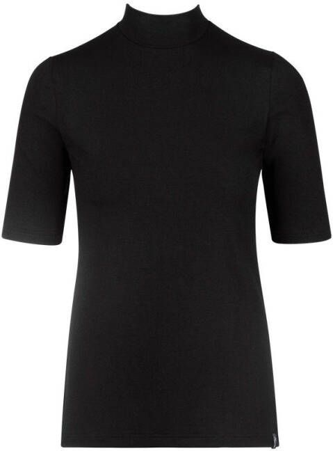 Trigema T-shirt met elastische opstaande kraag (1-delig)