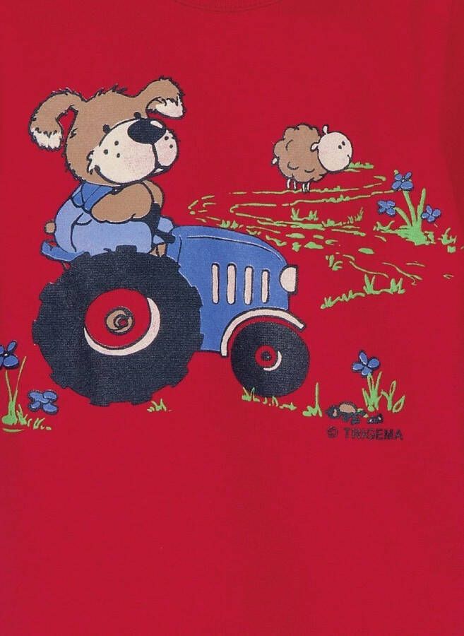 Trigema T-shirt met lange mouwen beer (1-delig)