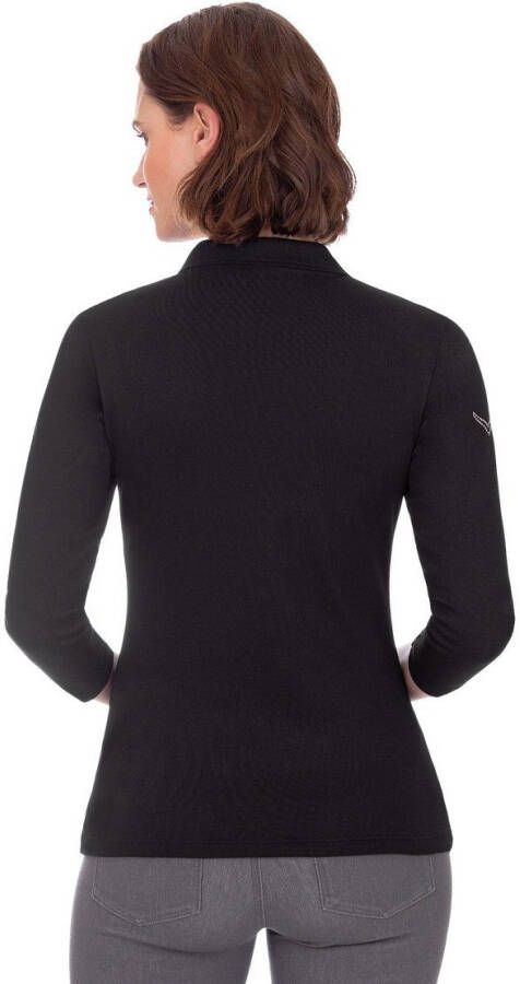 Trigema Poloshirt met kristallen (1-delig)