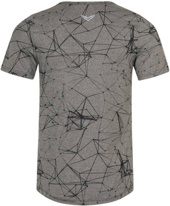 Trigema T-shirt sportshirt van elastisch materiaal (1-delig)