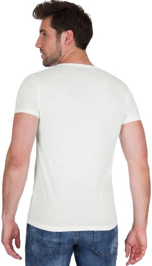 Trigema T-shirt V-hals (1-delig)