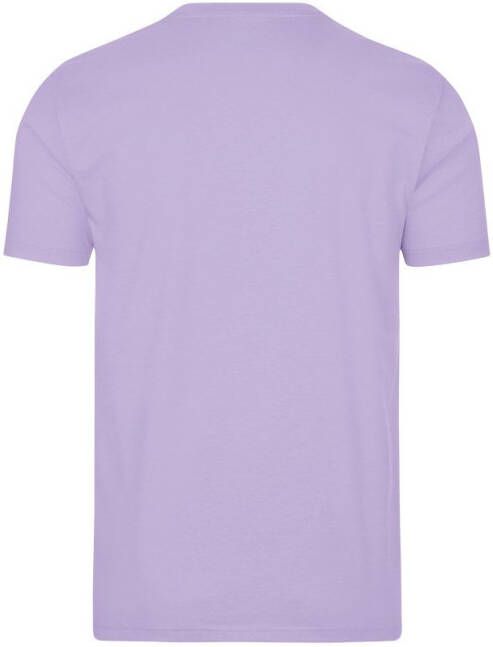 Trigema T-shirt V-Shirt DELUXE katoen (1-delig)