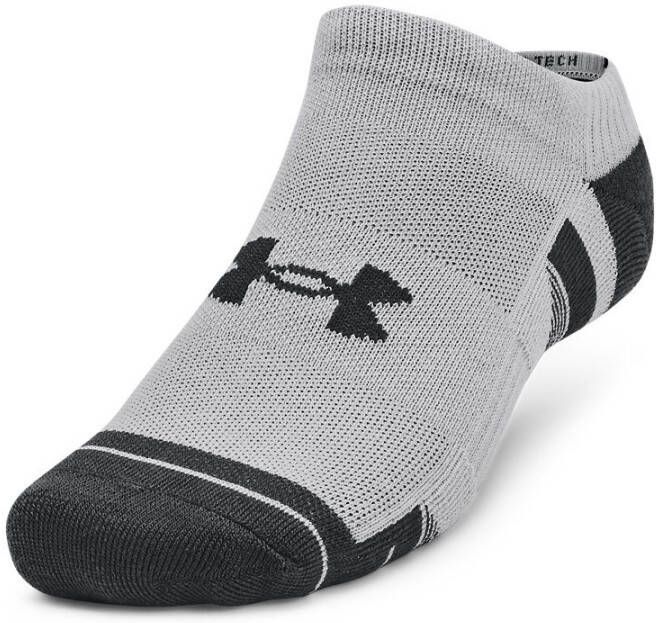 Under Armour Enkelsokken Unisex UA Performance Tech-Vootjes in 3-Pack (set 3 paar)
