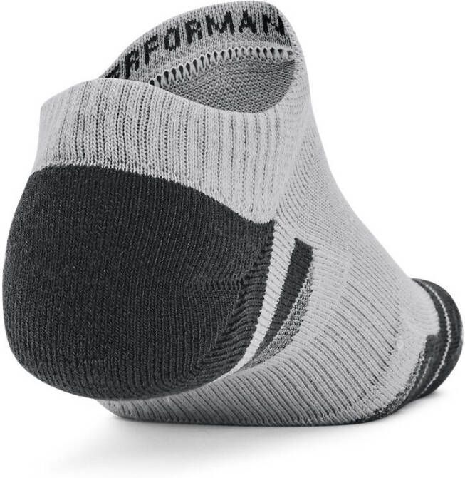 Under Armour Enkelsokken Unisex UA Performance Tech-Vootjes in 3-Pack (set 3 paar)