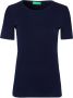 United Colors of Benetton T-shirt in fijne ribkwaliteit - Thumbnail 3