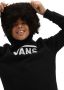 Vans hoodie Flying V met logo zwart Sweater Meisjes Katoen Capuchon Logo 176 (XL) - Thumbnail 5