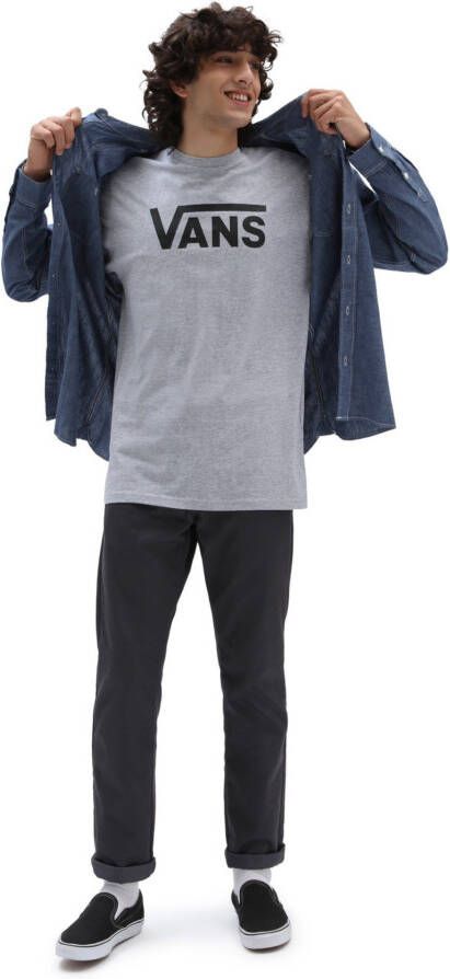 Vans Shirt met lange mouwen CLASSIC LS met grote logoprint