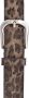Vanzetti Leren riem met donkere airbrushranden animal-print eenvoudige pingesp - Thumbnail 2