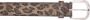 Vanzetti Leren riem met donkere airbrushranden animal-print eenvoudige pingesp - Thumbnail 4