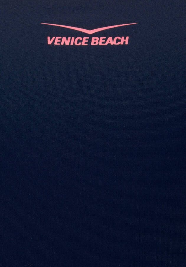 Venice Beach Badpak met inzetten in gemêleerde look