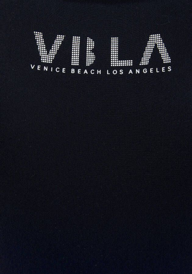 Venice Beach Badpak Met logoprint en colourblocking-inzetten