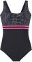 Venice Beach Badpak met trendy logoprint en modellerend effect - Thumbnail 2
