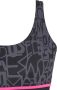 Venice Beach Badpak met trendy logoprint en modellerend effect - Thumbnail 4