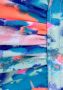 Venice Beach strapless bandeau bikinitop met all over print blauw roze - Thumbnail 6
