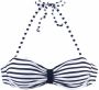 Venice Beach Bandeau-bikinitop Summer met contrastkleurige lus - Thumbnail 2