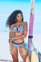 Venice Beach Bandeau-bikinitop Summer met contrastkleurige lus - Thumbnail 5