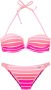 Venice Beach Bandeaubikini met uitneembare cups afneembare bandjes met zijstaven - Thumbnail 2