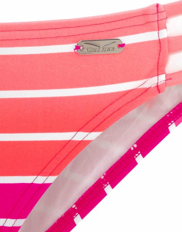 Venice Beach Beugelbikini in bandeaumodel in een trendy streep-look
