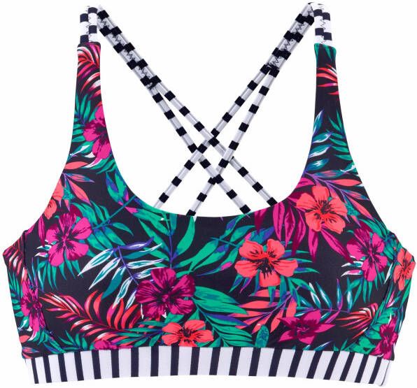 Venice Beach Bustierbikinitop Summer met gekruiste bandjes