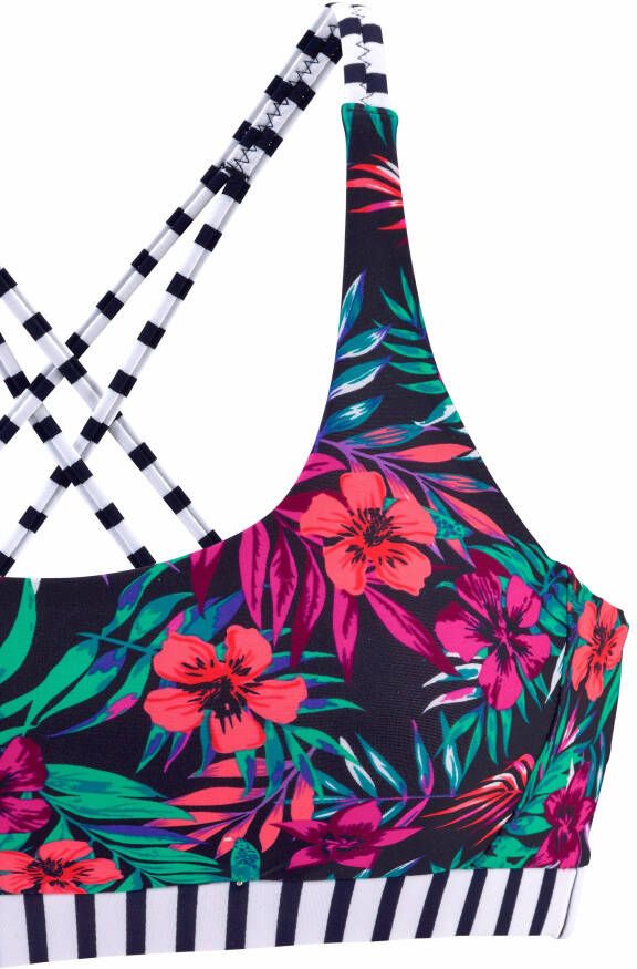 Venice Beach Bustierbikinitop Summer met gekruiste bandjes