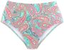 Venice Beach Highwaist-bikinibroekje Paislee in zachte kleuren - Thumbnail 2
