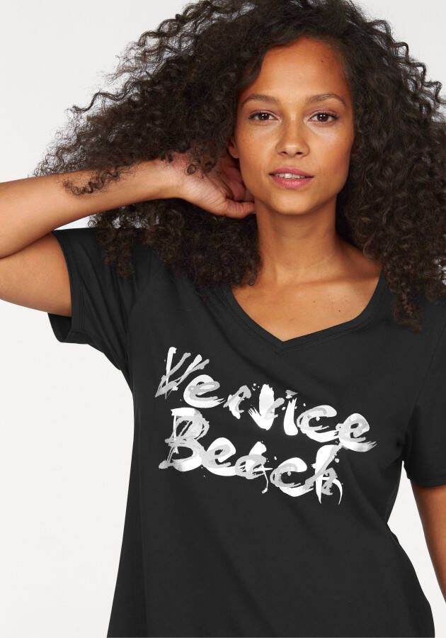 Venice Beach Lang shirt Grote maten
