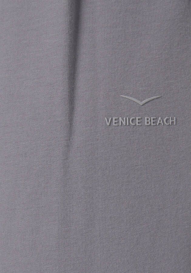 Venice Beach Sweatbroek met logoprint en zakken joggingbroek loungebroek