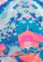 Venice Beach triangel bikinitop met all over print blauw roze - Thumbnail 5