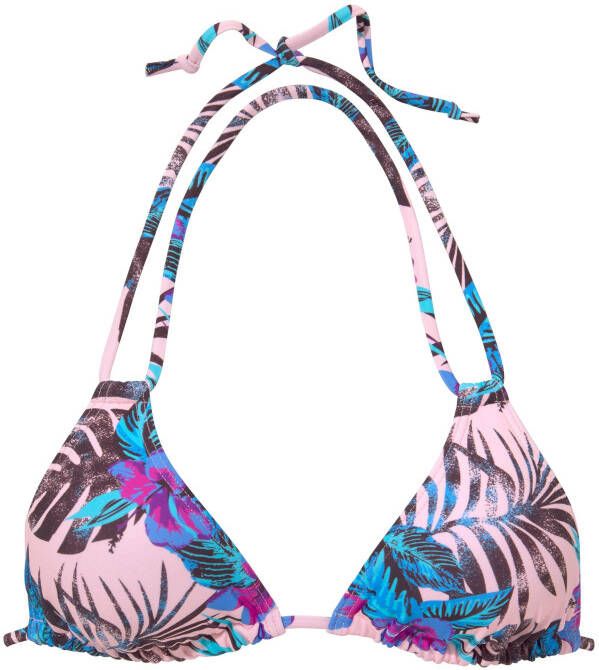 Venice Beach Triangel-bikinitop Marly met tropische print