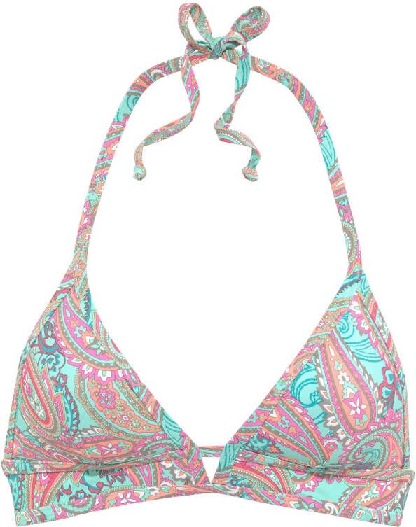 Venice Beach Triangel-bikinitop Paislee in zachte kleuren
