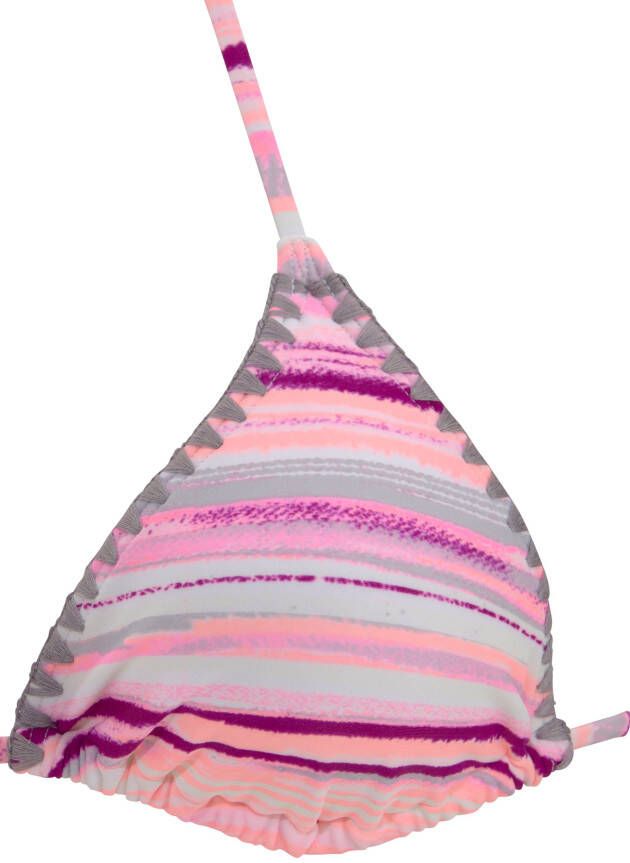 Venice Beach Triangelbikini met gehaakte randen bij de cup en broek