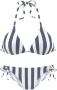 Venice Beach Triangelbikini met geweven strepen - Thumbnail 2