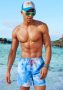 Venice Beach Zwemshort MAT met trendy batikprint - Thumbnail 5