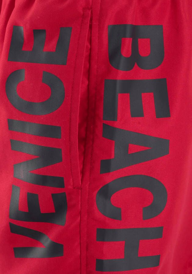 Venice Beach Zwemshort met binnenslip met binnenzak met buitentrekkoord