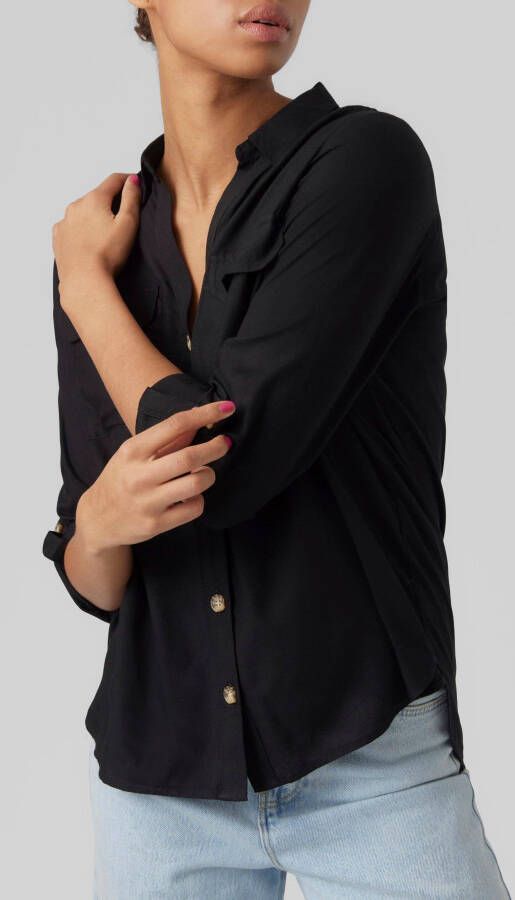 Vero Moda Overhemdblouse VMBUMPY L S SHIRT NEW WVN GA NOOS