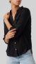Vero Moda Overhemdblouse met opgestikte paspelzakken op de borst model 'BUMPY' - Thumbnail 5