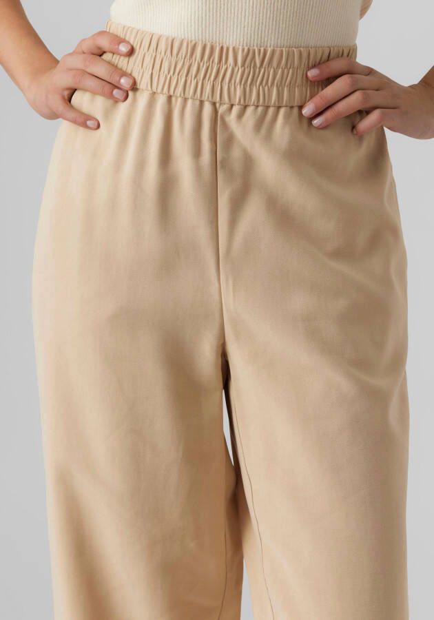 Vero Moda Comfortbroek VMCARMEN HW WIDE PULL-ON PANT NOOS