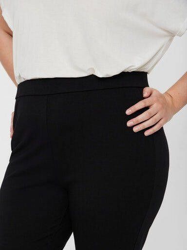 Vero Moda Curve Jerseybroek VMCKAMMA MW FLARED JERSEY PANT CUR NOOS