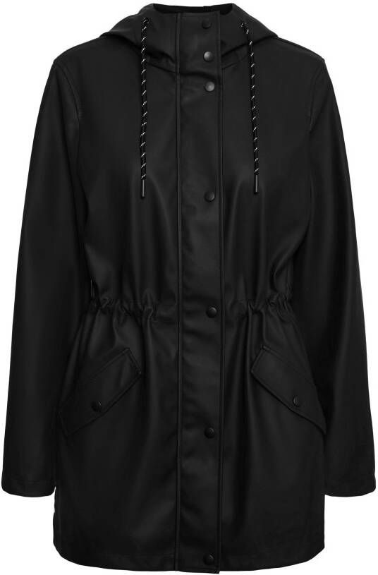 Vero Moda Curve Outdoorjack VMCMALOU COATED JACKET CUR NOOS