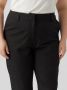 Vero Moda Vmzelda HR Straight Pant Curve Noos Zwart | Freewear Zwart Black Dames - Thumbnail 5